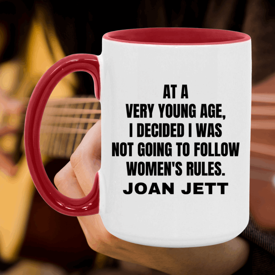 Joan Jett Quote Mug