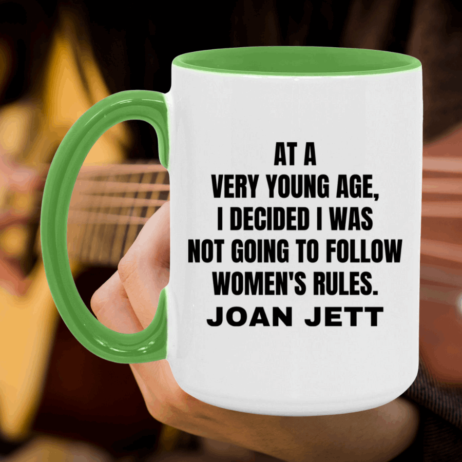Joan Jett Quote Mug