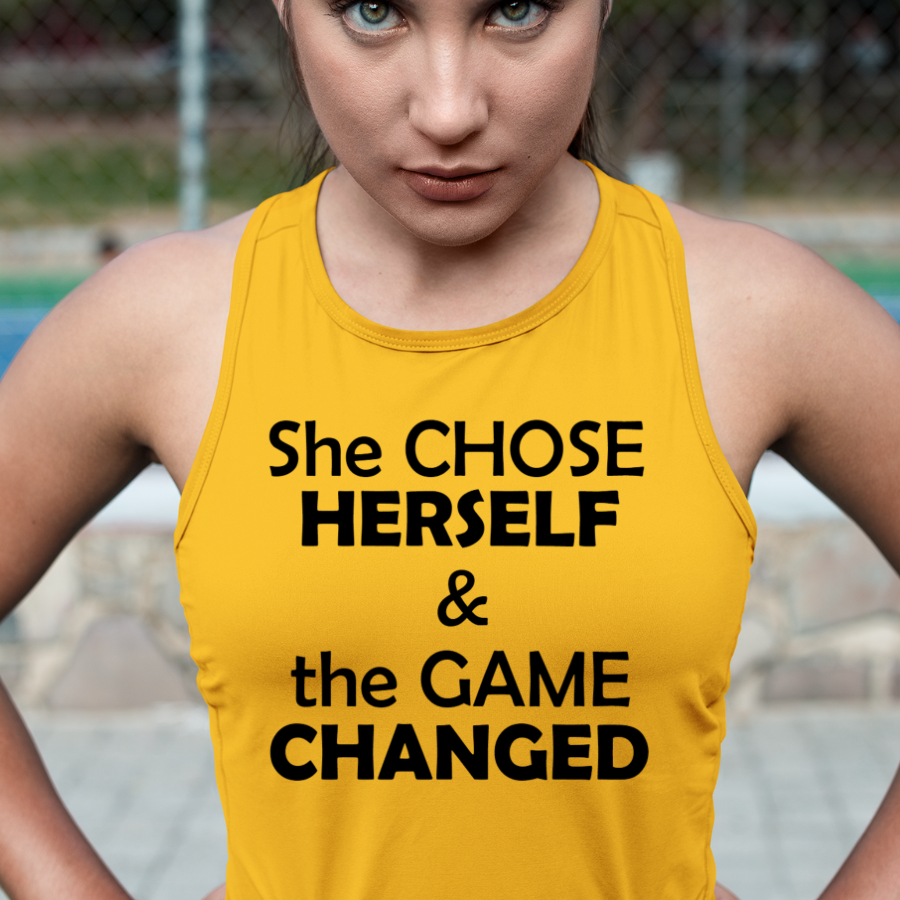 She Chose Herself And The Game Changed Tank