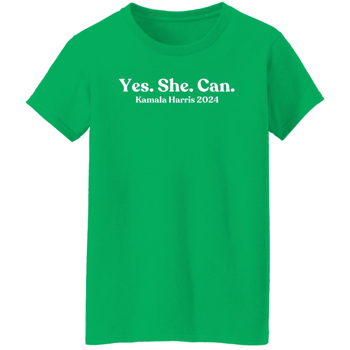 Kamala Harris 2024 Yes. She. Can. T-Shirt