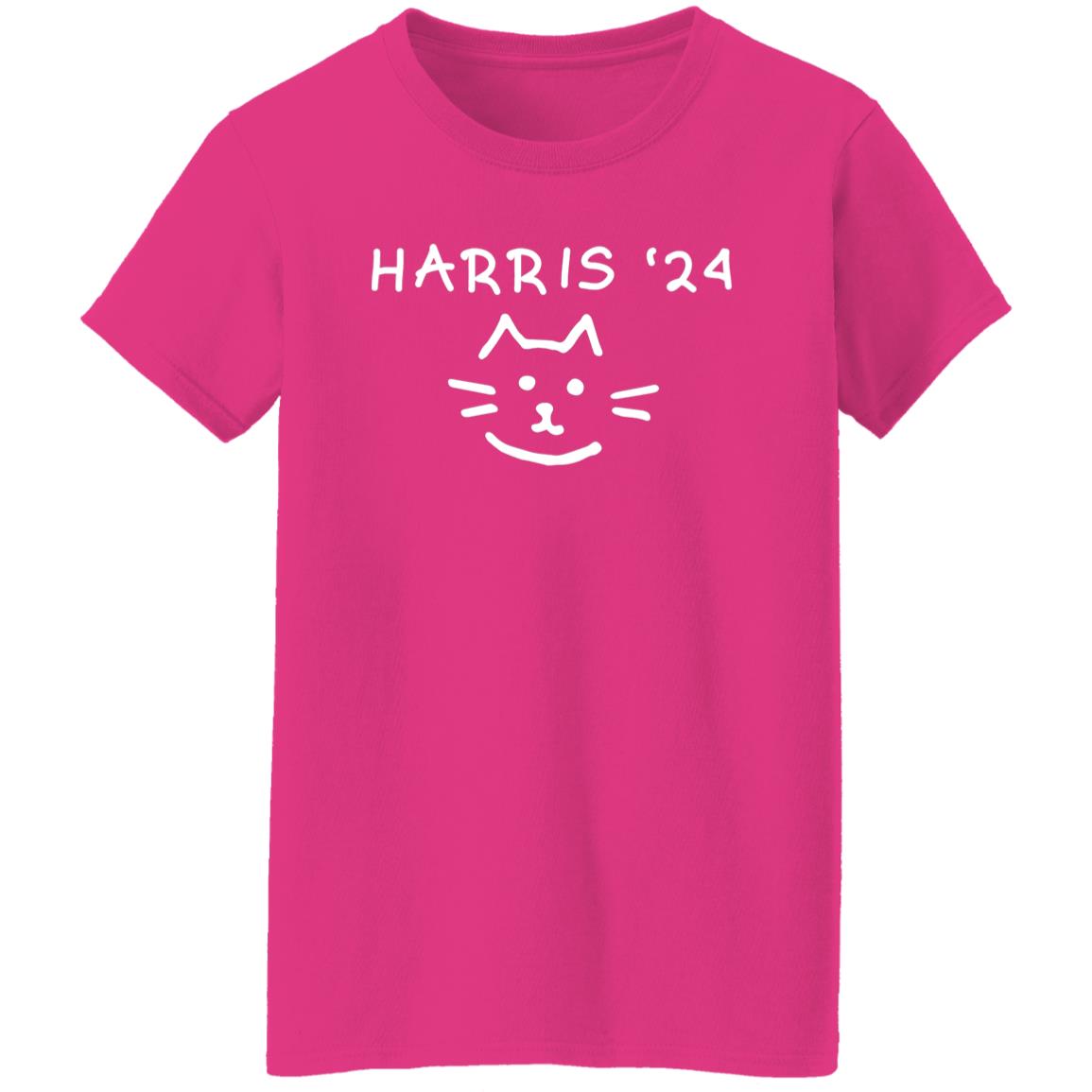 Kamala Harris ‘24 Cat T-Shirt