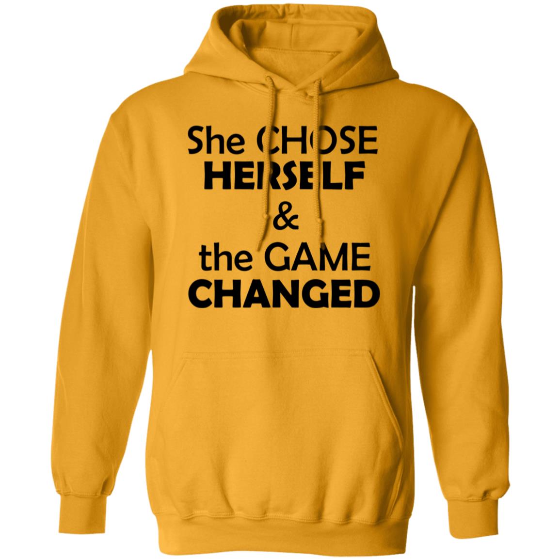 She Chose Herself And The Game Changed Hoodie