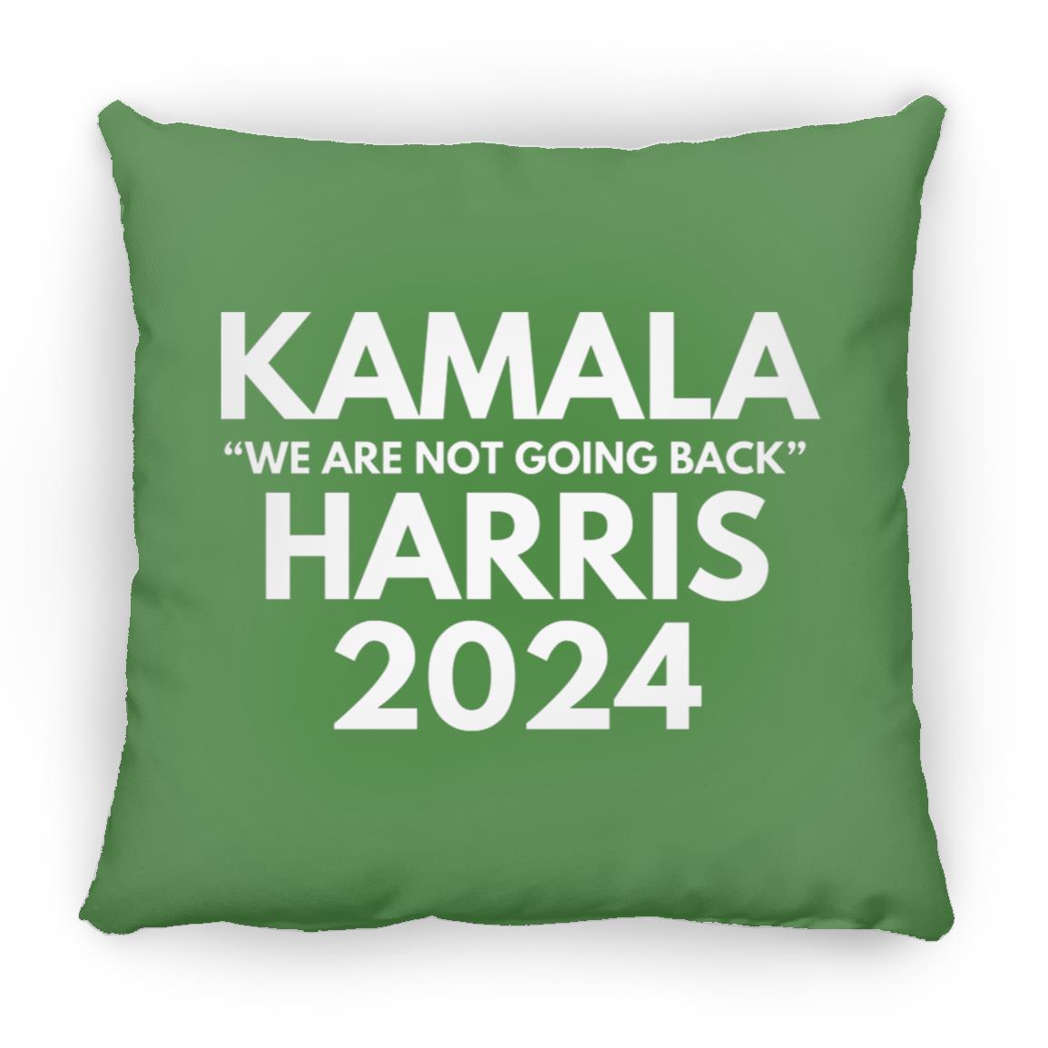 Kamala Harris We Are Not Going Back 2024 Throw Pillow