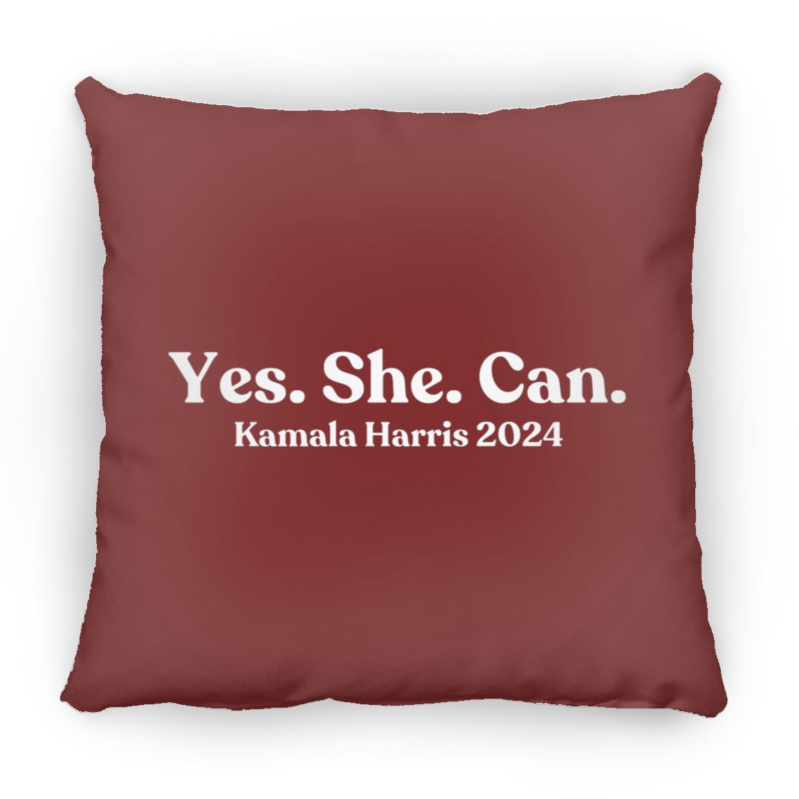 Kamala Harris 2024 Yes. She. Can. Throw Pillow