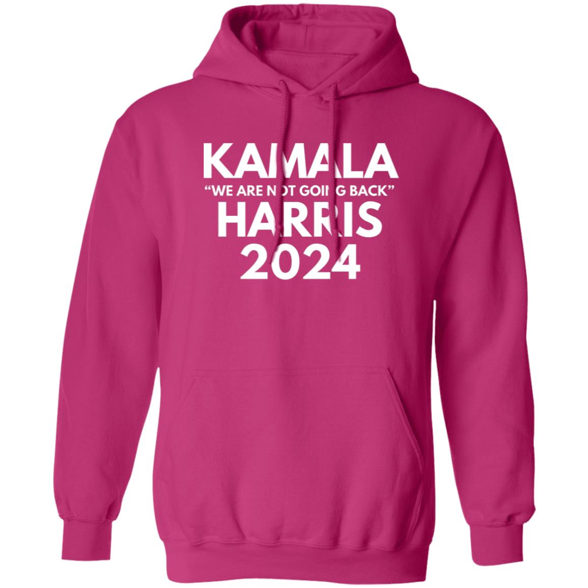 Kamala Harris We Are Not Going Back 2024 Hoodie