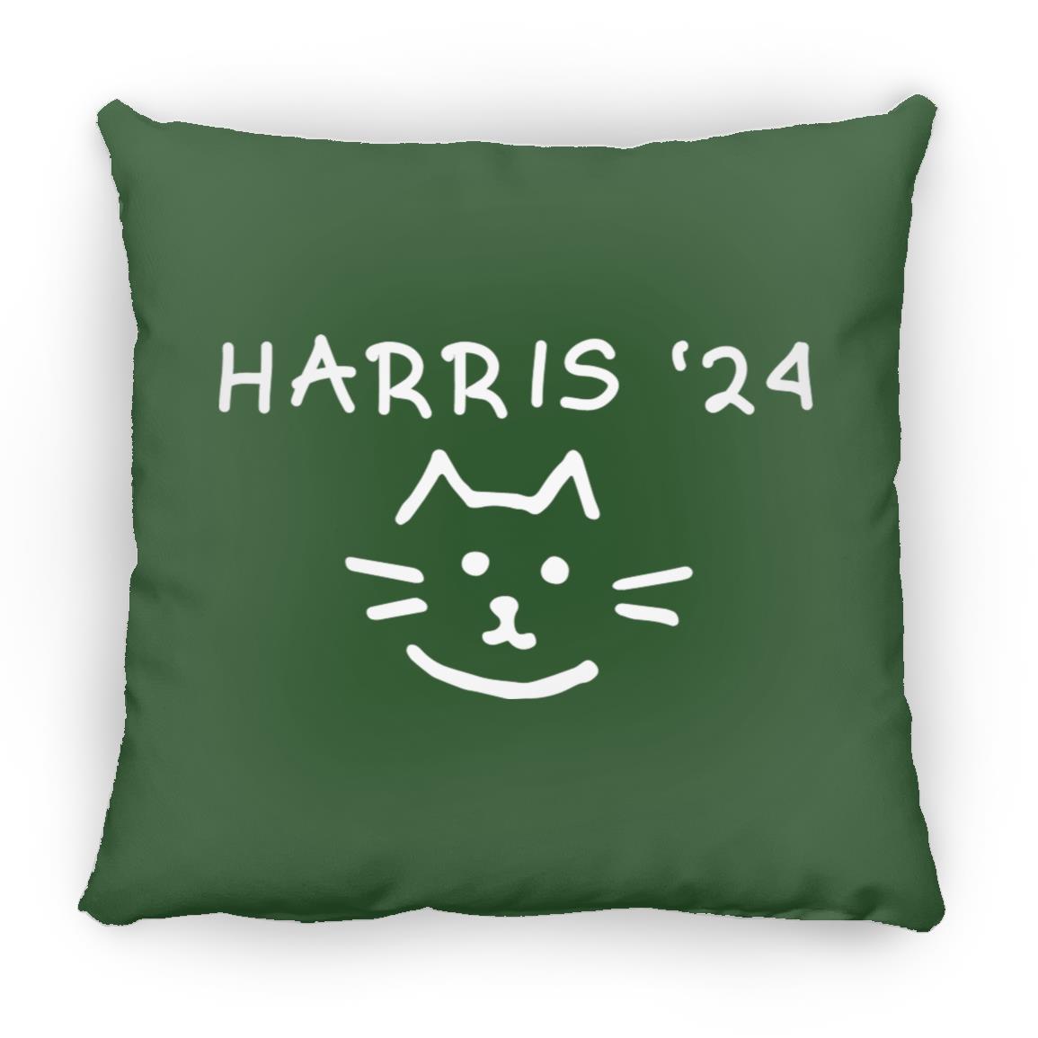 Kamala Harris ‘24 Cat Throw Pillow