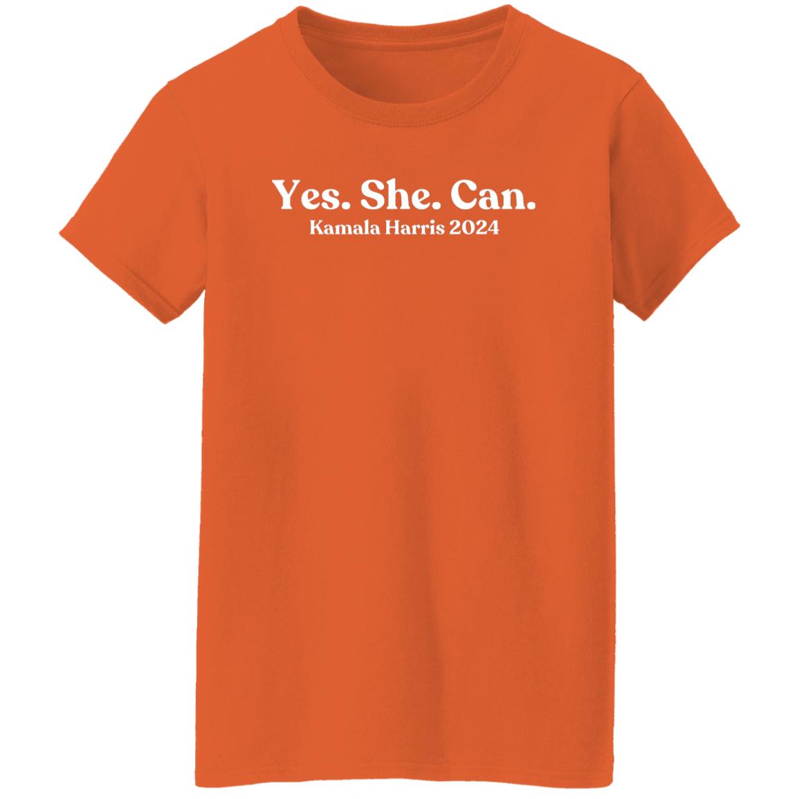 Kamala Harris 2024 Yes. She. Can. T-Shirt