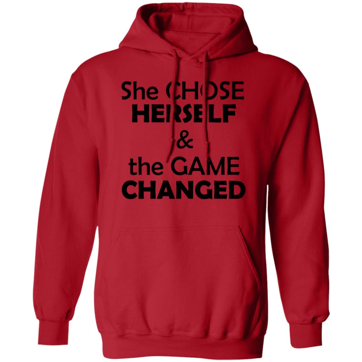 She Chose Herself And The Game Changed Hoodie