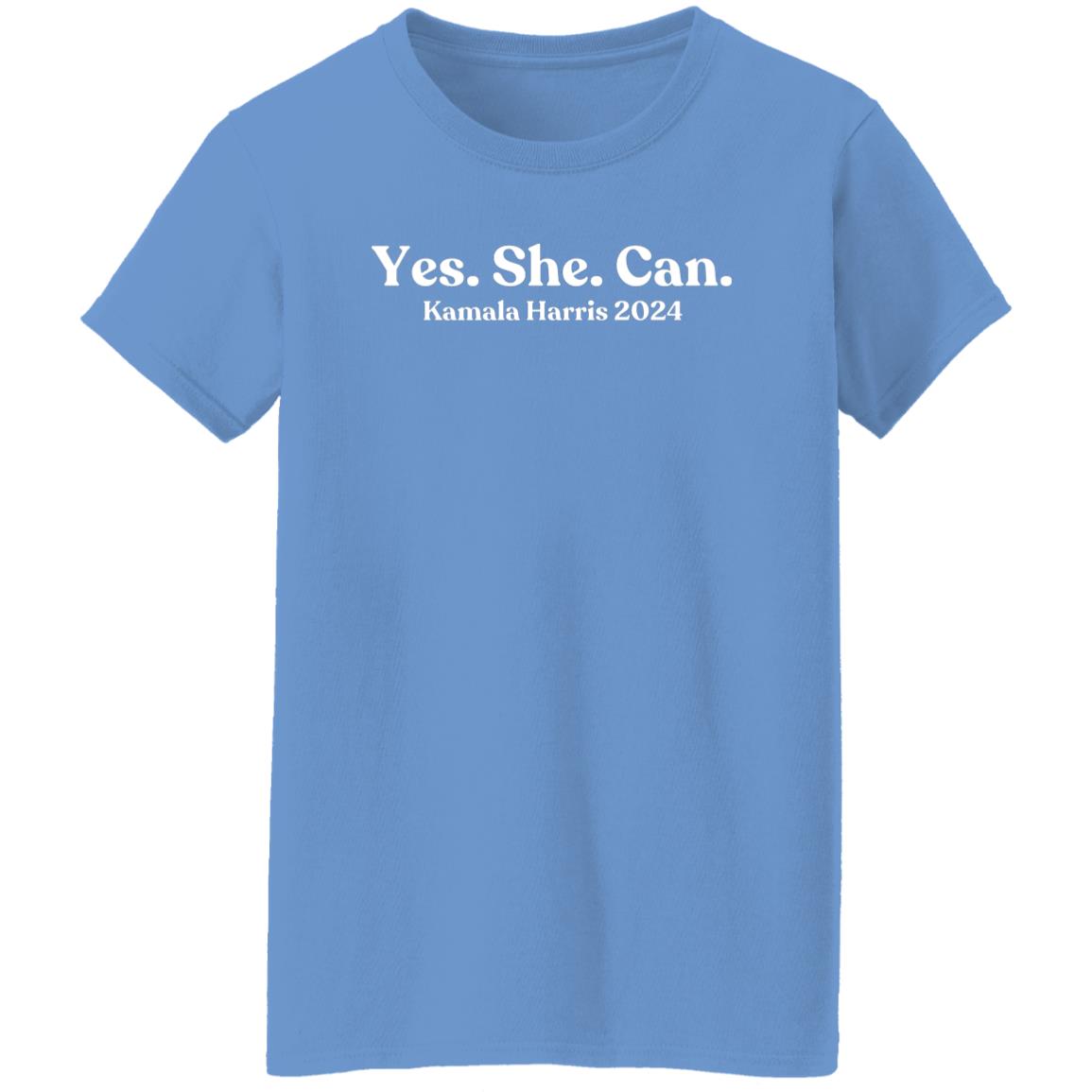 Kamala Harris 2024 Yes. She. Can. T-Shirt