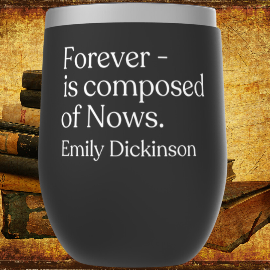 Emily Dickinson Quote Tumbler