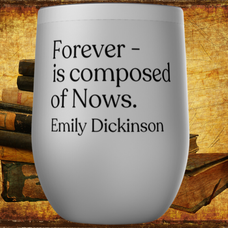 Emily Dickinson Quote Tumbler