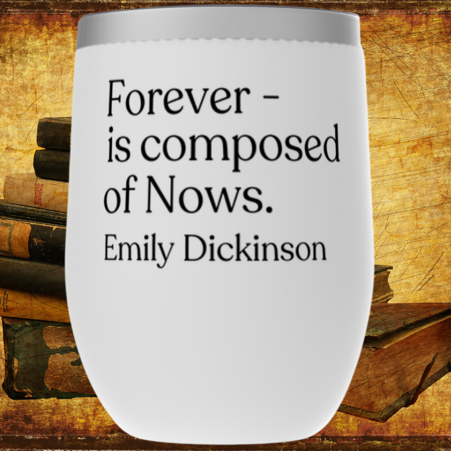 Emily Dickinson Quote Tumbler