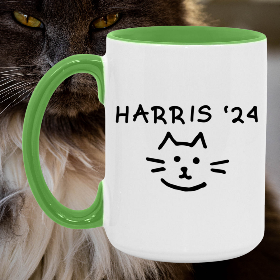 Kamala Harris ‘24 Cat Mug