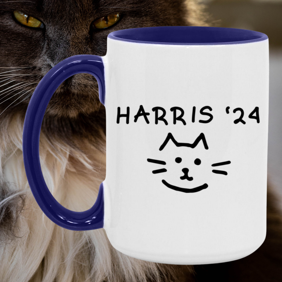 Kamala Harris ‘24 Cat Mug