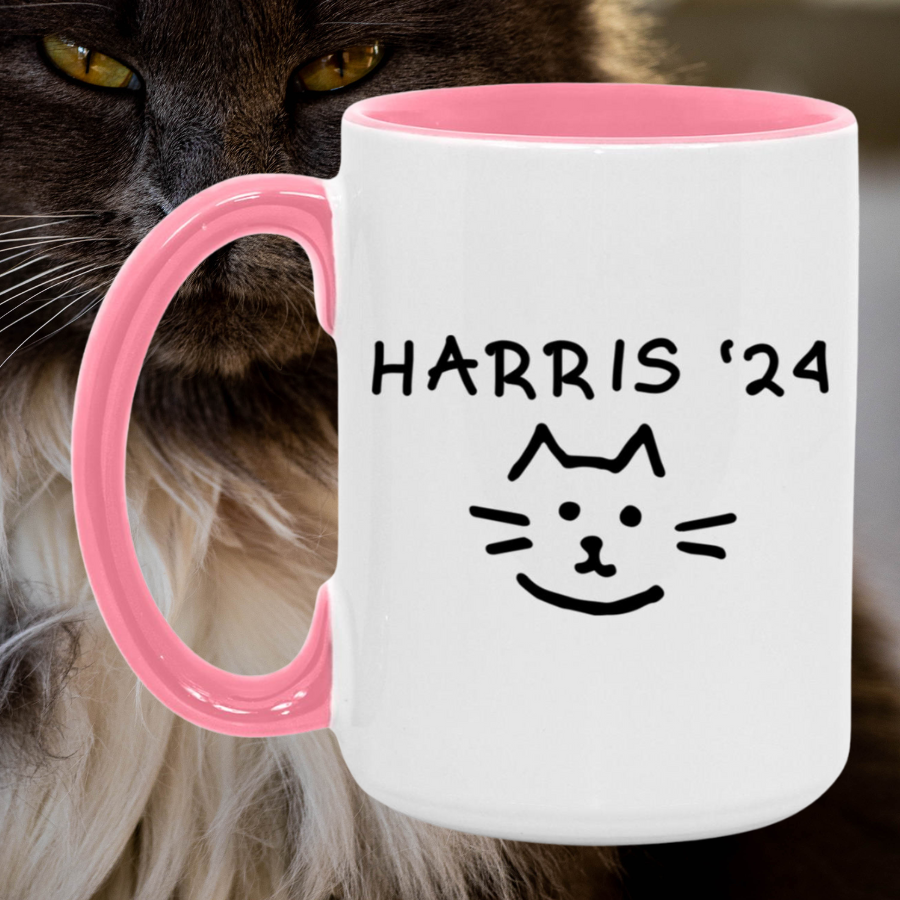 Kamala Harris ‘24 Cat Mug