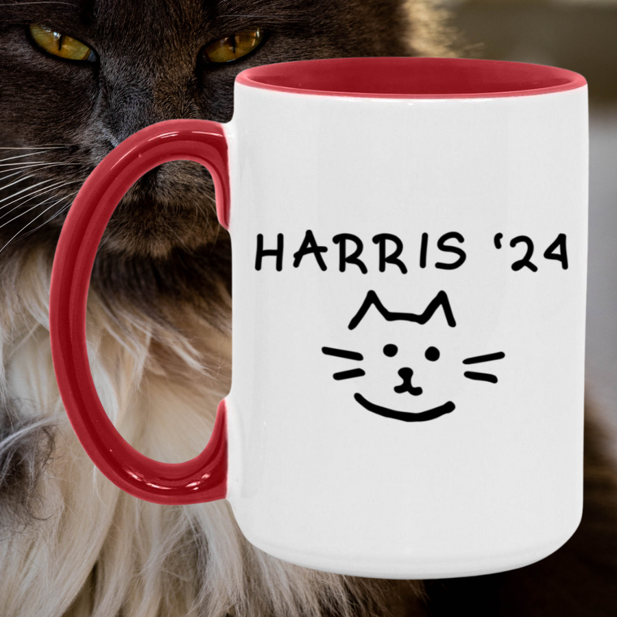 Kamala Harris ‘24 Cat Mug