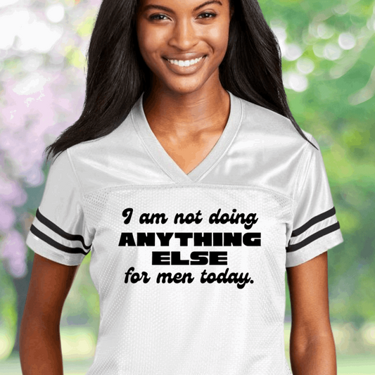 I am not doing anything else for men today. Ladies' Replica Jersey