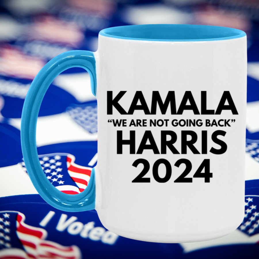 Kamala Harris We Are Not Going Back 2024 Mug