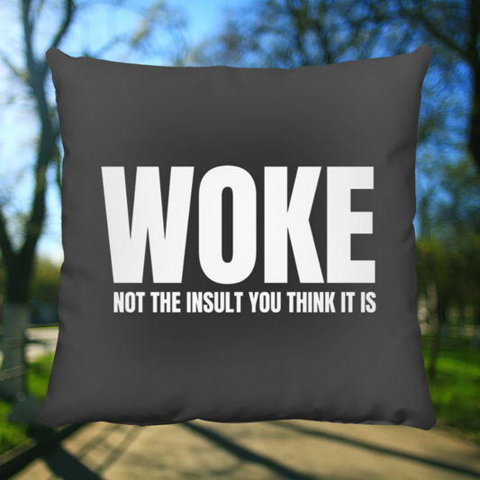 Woke Throw Pillow