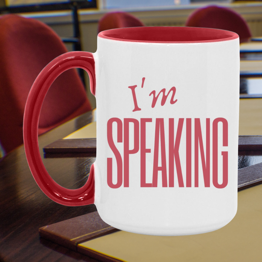 Kamala Harris I'm Speaking Quote Mug